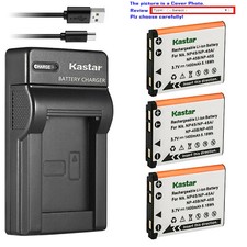 Kastar Battery Slim USB Charger for Fujifilm FinePix JZ260 JZ300 JZ305 JZ310