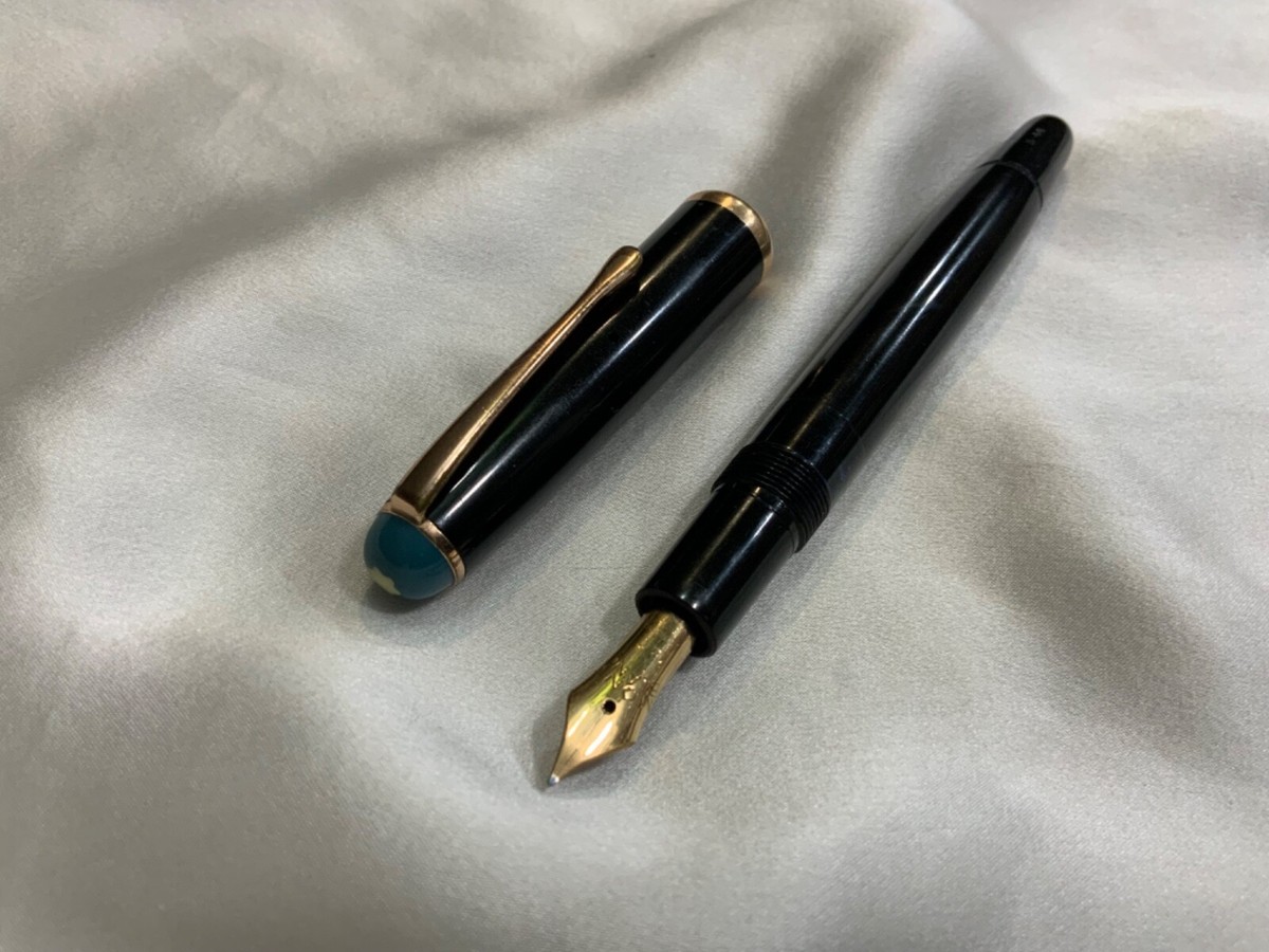 Rare Vintag Fountain Pen MontBlanc 344 DF MontBlanc 3-44 14K gold