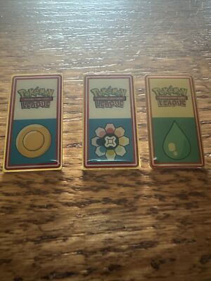 Vintage Pokemon League Gym Badges Pins 1995 1996 & 1998 2000 Lot of 3 | eBay Vintage Pokemon League Gym Badges Pins 1995 1996 & 1998 2000 Lot of 3 | eBay