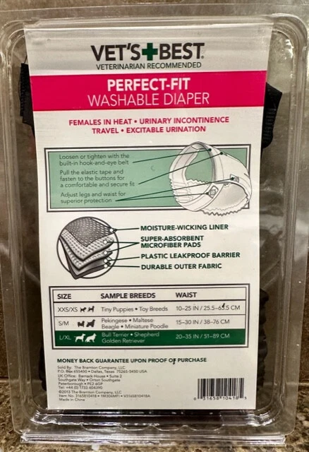 Vet's best female dog best sale diapers