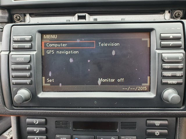 BMW E46 3 M3 Series ZB Bordmonitor 