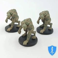 Quaggoth x3 - Rage of Demons #17 D&D Miniature