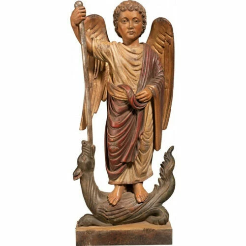 Wooden Angels Outdoor Statues