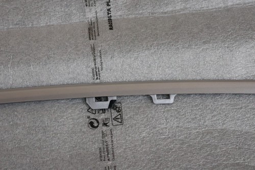 2019-2023 Porsche Cayenne OEM Front Bumper Grille Molding Front Lower Silver - Picture 4 of 17