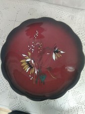 Très beau Plat  en émaux de Longwi