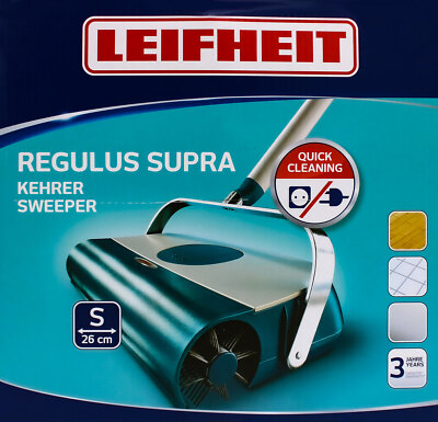 Leifheit Bodenkehrer Regulus Supra Teppichbodenkehrer Leifheit 11950 