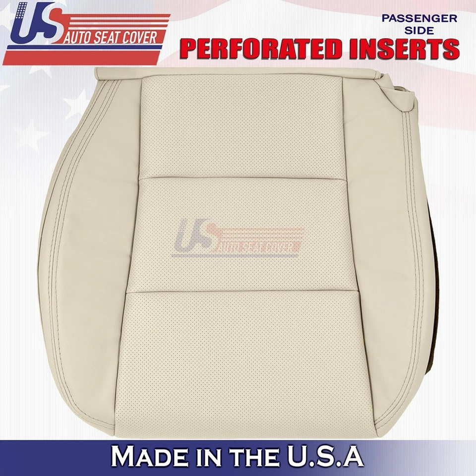 Juego delantero inferior cuero cubierta de asiento tostado para Toyota Avalon Limited 2017 2018 para Toyota Avalon Limited Foto 2 de 4