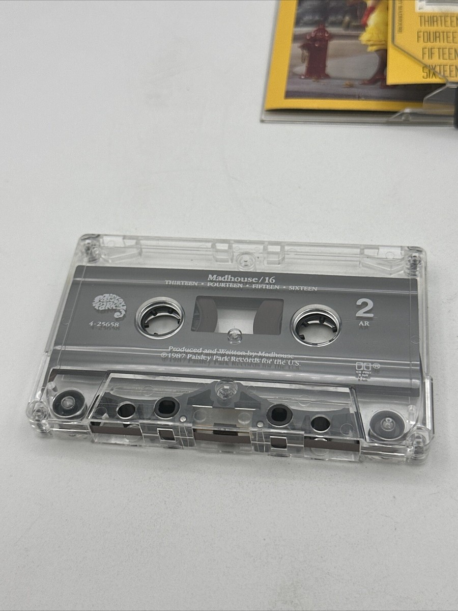 Madhouse 16 Cassette Tape US 1987 WB Paisley Park 9 25658 Prince