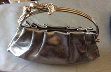 Rodo Silver Evening Purse