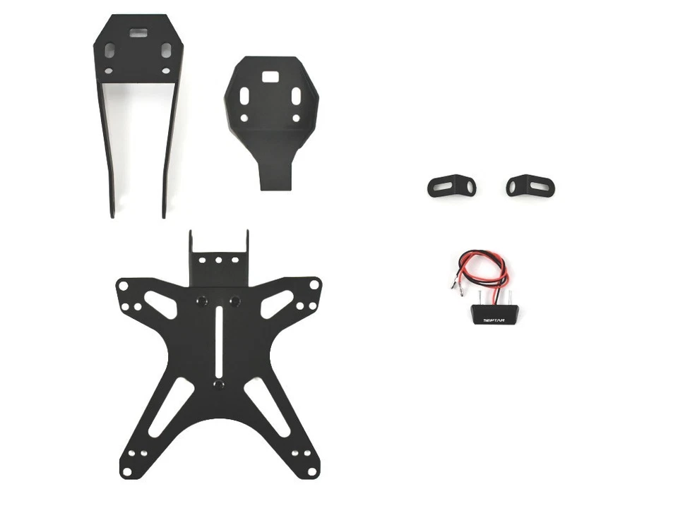 Support De Plaque Court Réglable Pour DUCATI PANIGALE V2/V4 2018-2024 | SEPTAR - Photo 4/4