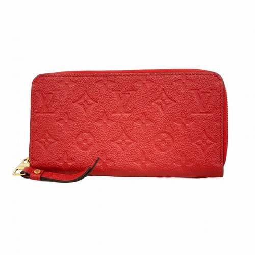 Louis Vuitton Monogram Empreinte Zippy Wallet M63691 Scarlet 707278