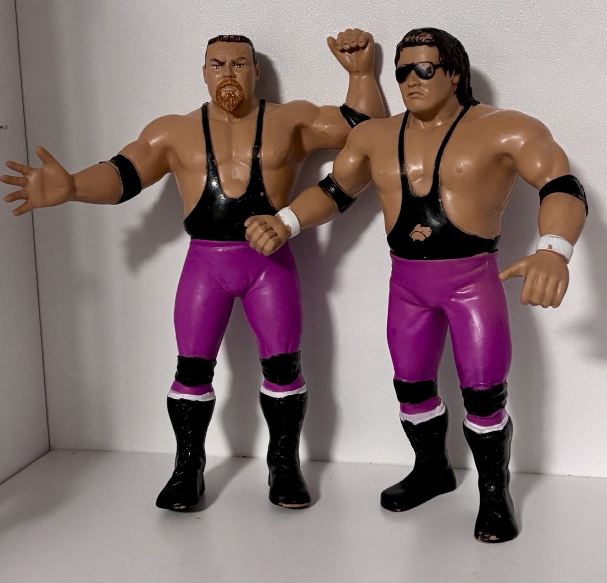 The Hart Foundation Bret & Jim 1987 WWF LJN Wrestling Superstars