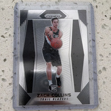 2017-18 Panini Prizm Zach Collins RC Rookie #144 Portland Trail Blazers NBA