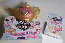 Magic Mixies ▪︎Genie Lamp▪︎ 8” Pink Plush Toy▪︎60+ Sounds▪︎ Bonus 》80+ Refills