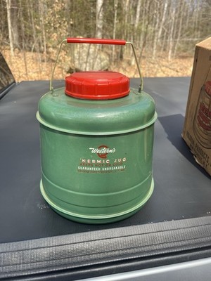 Vintage 1950's Western's Thermic Jug Guaranteed Unbreakable Western Auto @2