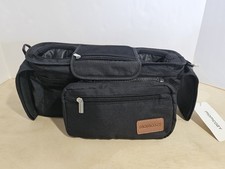 Momcozy Universal Stroller Organizer w/ Insulated Cup Holder  Straps