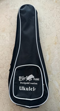 Everjoys Padded Nylon Ukulele Gig Bag 22" long w Side Pocket and Shoulder Strap