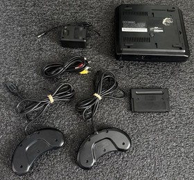 SEGA Genesis Model 2 Console System MK-1631 Bundle w/ OEM Controllers & Game