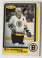 1986~ Boston Bruins Lot (15) O Pee Chee Ray Bourque #1 +