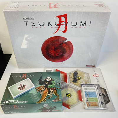 New TSUKUYUMI FULL MOON DOWN 2nd Edition + SENTINELS EXPANSION + LEADER PACK nis