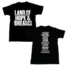 Bruce Springsteen 2026 Land Of Hope  Dreams American Tour Announcement T-Shirt