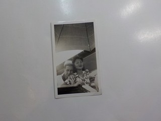 WW2 Photo Navy Sailor With Asian Woman World War Two WW II VTG Photograph WWII