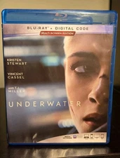 Underwater (Blu-ray, 2020) Sci Fi Thriller Kristen Stewart T.J. Miller