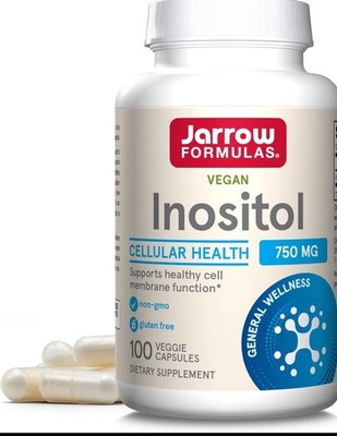 Inositol 750 Mg, Dietary Supplement, Liver Support for Cellular Health and Ge...