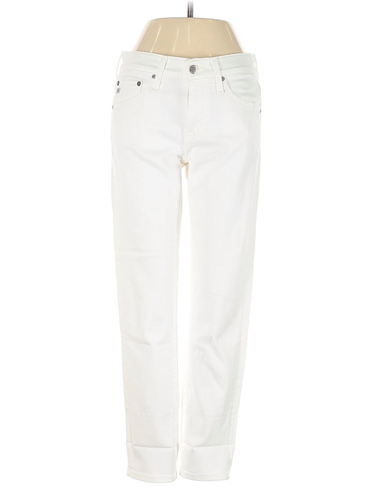 Adriano Goldschmied Women White Jeans 23W