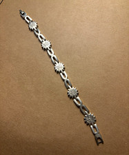 Vintage Mexico 925  Sterling Silver Signed Un...