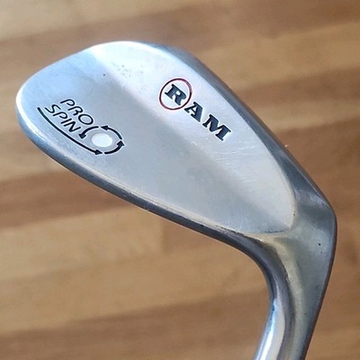 RAM Pro Spin 52° Gap Wedge Steel Shaft Regular Flex grip and shaft are all stock