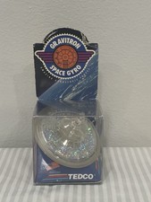 Vintage 1987 TEDCO GRAVITRON Space Gyro Galactic Action Toy Gyroscope Box 00018