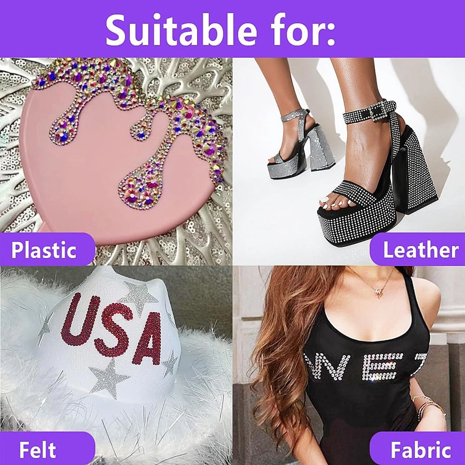 Blinginbox Hot Fix Applicator Tool, Hotfix Rhinestone Setter Bedazzler Kit wi... - Image 4 of 4