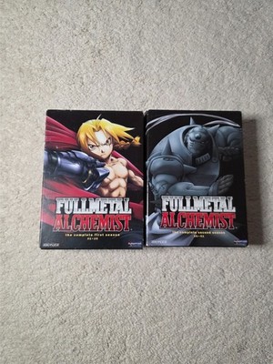 Fullmetal Alchemist The Complete 1st 2nd Seasons 2009 DVD 2x 4 Disc Sets w Books