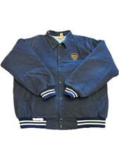 Vintage 1989 John Deere Safety Award Bomber Jacket Men's 2XL Farm Tractor