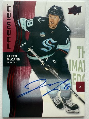 2023-24 Upper Deck Premier Auto Jared McCann #38 Seattle Kraken Autograph