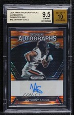 2024 Panini Prizm Draft Picks Orange Pulsar 49/49 Anthony Gould BGS 9.5 Auto 3hd