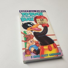 NEW SEALED Daffy Vs. Elmer : To Duck or Not to Duck VHS 1991 Looney Toons Movie 