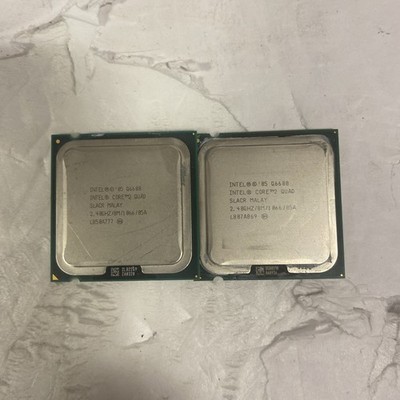 Intel Core 2 Quad Q6600 CPU 4-Core 2.4 GHz/8M/1066 SLACR LGA775 Lot of 2