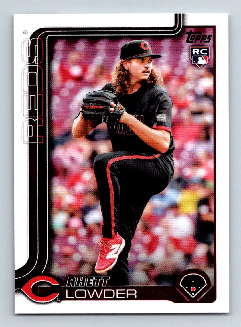 #205 Rhett Lowder 2025 Topps ^ RC Cincinnati Reds