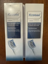 Lot Of 2 Keosaa Replacement Toothbrush Heads for Philips Sonicare 8 Pack (2x4)
