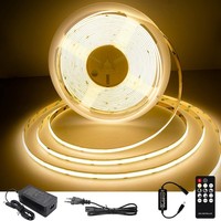 Cob Led Streifen 2700K Warmweiß 10 M Dimmbar 24V Lichtband Schlafzimmer Wohnen