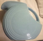 VINTAGE FIESTA FIESTAWARE PERIWINKLE BLUE PITCHER BLUE 7 1/4"