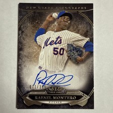 2014 Topps Tier One Rafael Montero ROOKIE Auto 71/399 AC