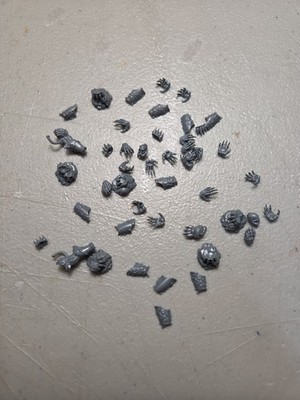 Warhammer 40k Space Wolf Wulfen Random Bits Lot