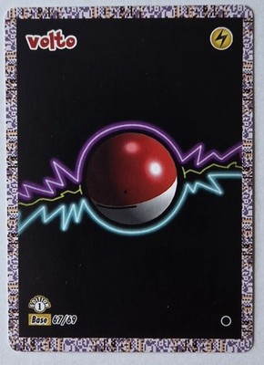 Pokemon Fanart Dittomon Card Volto (Voltorb)