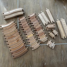 Thomas  Friends Wooden Railway 57 Pieces Mixed Track Brio Compatible