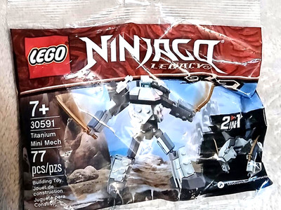 NEW Lego Ninjago 30591 Titanium Mini Mech Polybags,  Sealed 2021 Set
