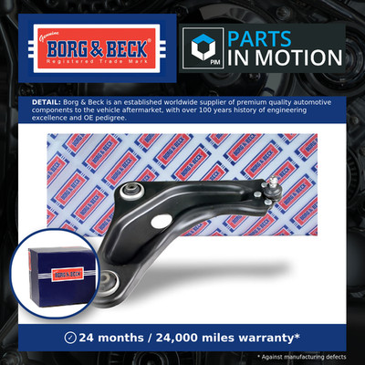 Wishbone / Suspension Arm fits PEUGEOT 2008 MK1 1.2 Front Right 16 to 19 B&B New