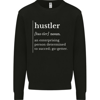 Hustler Definition Hustle Kids Sweatshirt Pullover